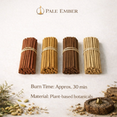 Natural Incense Discovery Set – 4 Handcrafted Botanical Incense Sticks