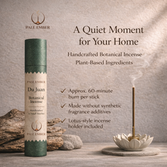 Du Juan Incense Sticks – Botanical Home Fragrance | Pale Ember