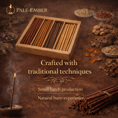 Natural Incense Discovery Set – 4 Handcrafted Botanical Incense Sticks