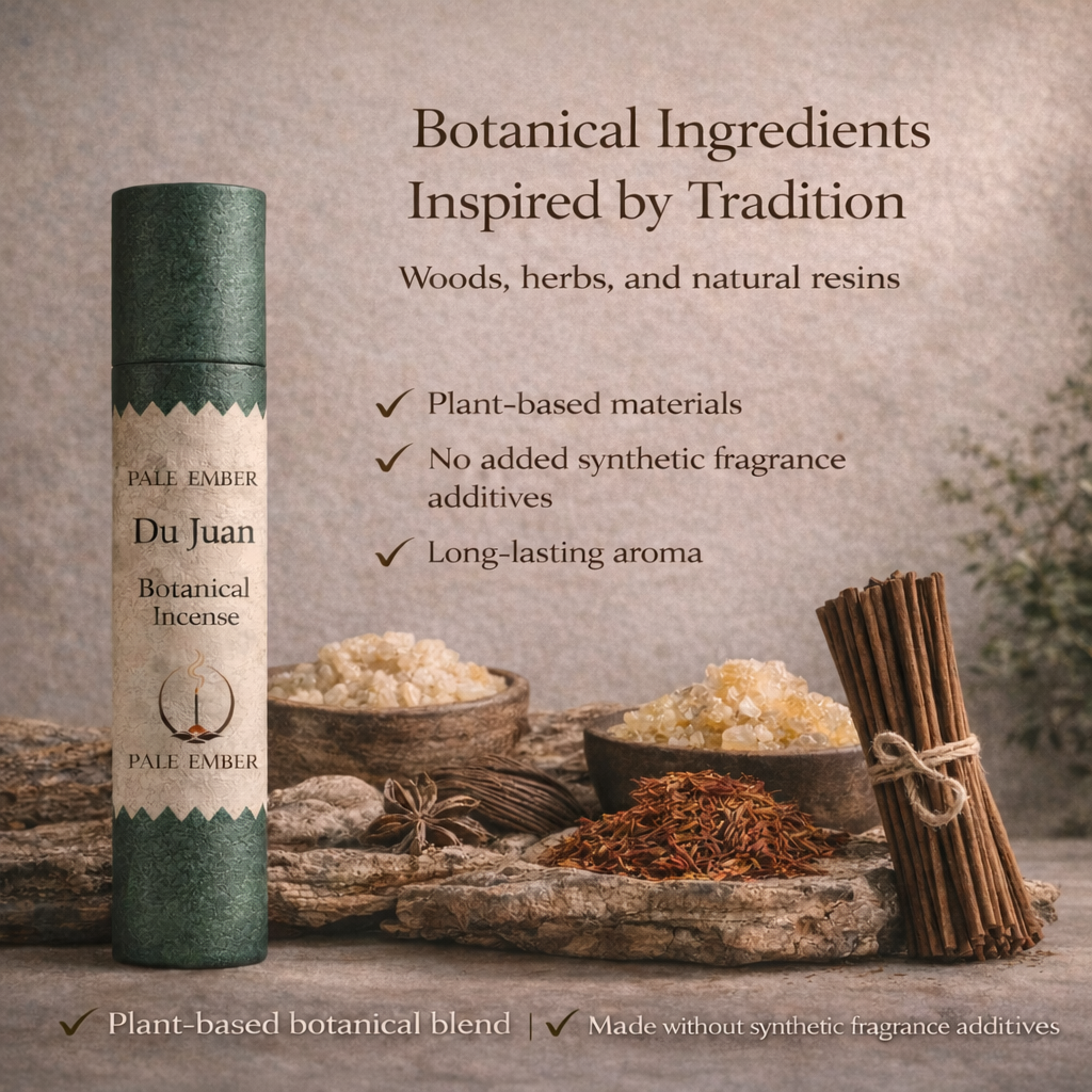 Du Juan Incense Sticks – Botanical Home Fragrance | Pale Ember