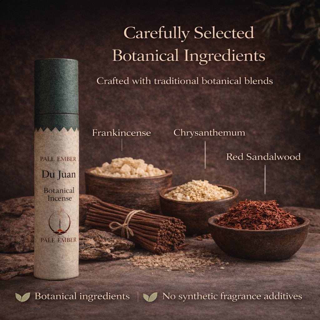 Du Juan Incense Sticks – Botanical Home Fragrance | Pale Ember